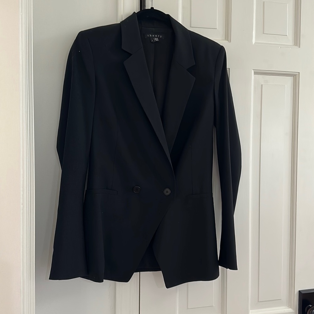 Theory stretch wool blazer